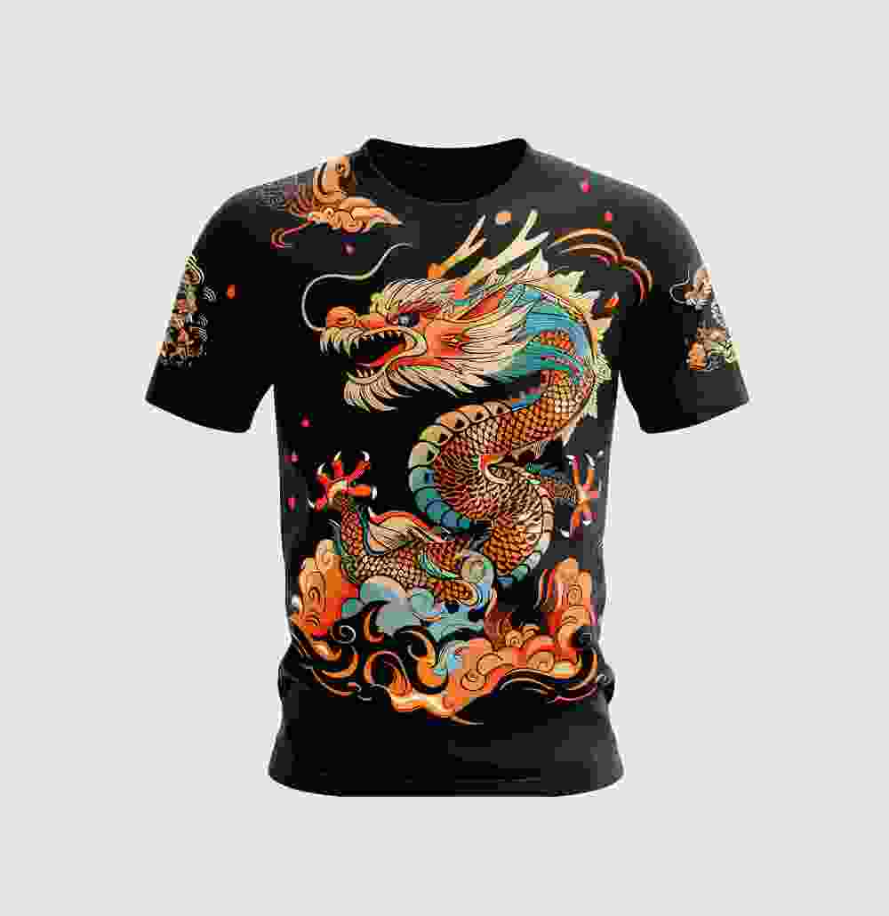 Dragon Printed T-Shirt